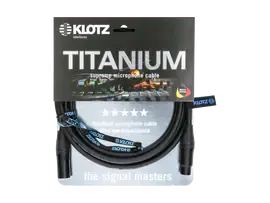 Микрофонный кабель Klotz TI-M1000 High End TITANIUM StarQuad 10 м