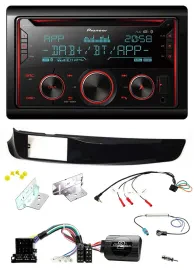 Pioneer 2DIN DAB Lenkrad Bluetooth USB CD Autoradio für Alfa Giulietta 940 10-14