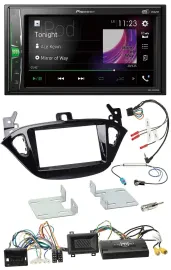 Pioneer 2DIN Lenkrad DAB USB Bluetooth Autoradio für Opel Adam Corsa E ab 2013 P