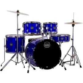 Mapex Comet 5-Piece Drum Kit With 20" Bass Drum Indigo Blue