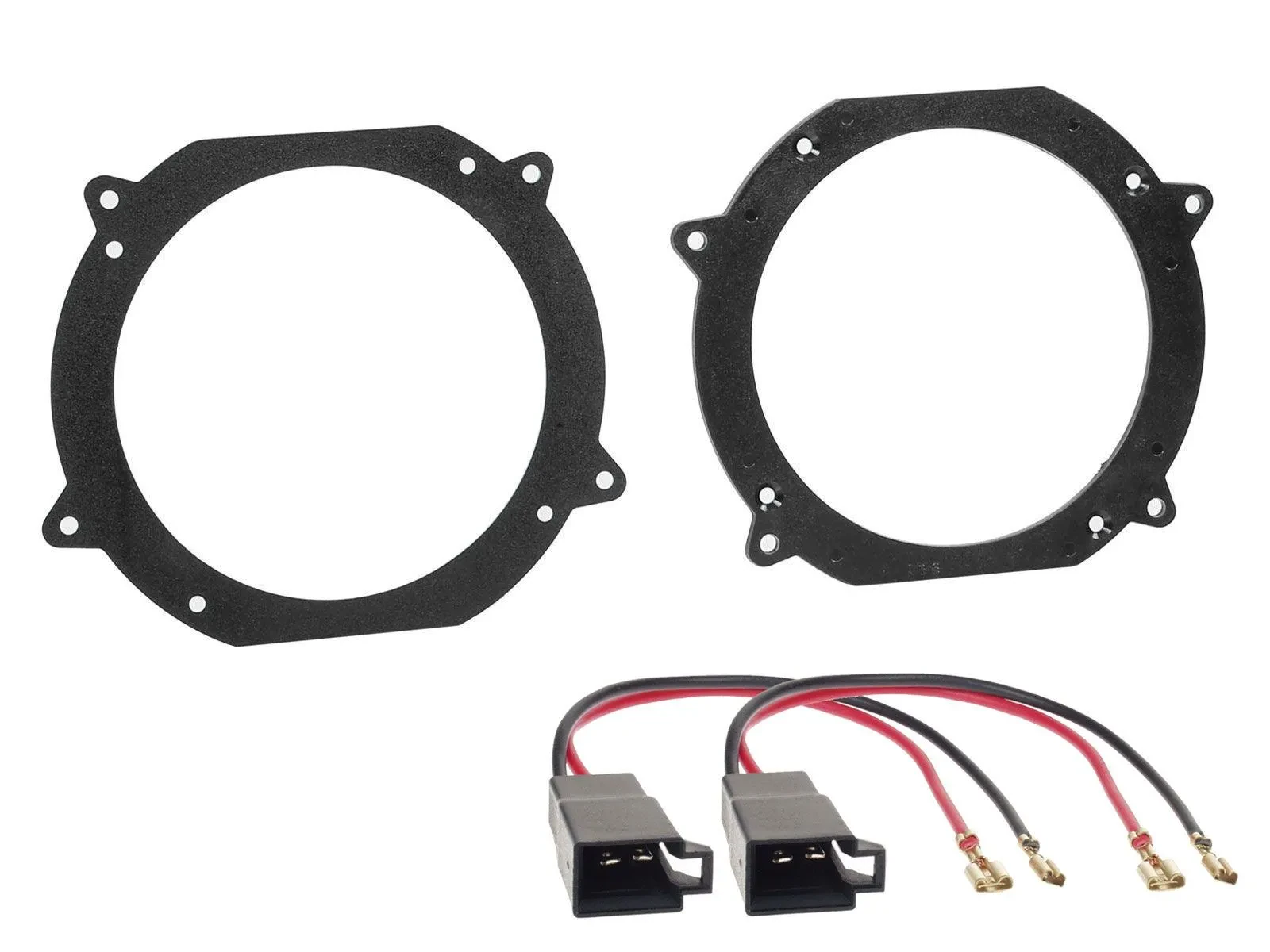 Lautsprechereinbauset für Volvo 740 760 850 940 960 130 mm Tür Front Heck