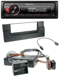 Автомагнитола Pioneer Bluetooth USB DAB MP3 для BMW X5 E53 и 5 серии E39 (активная аудиосистема)