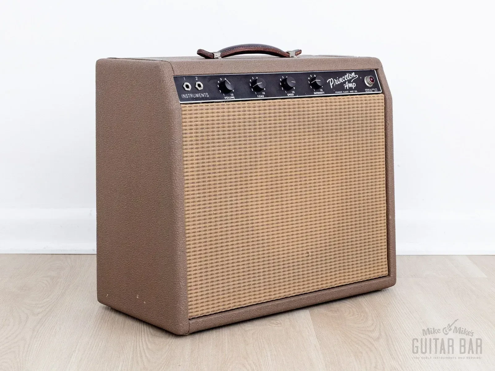 Б/У комбоусилитель для электрогитары Fender Princeton 6G2-A ламповый, Pre-CBS, Brown Panel, 1961