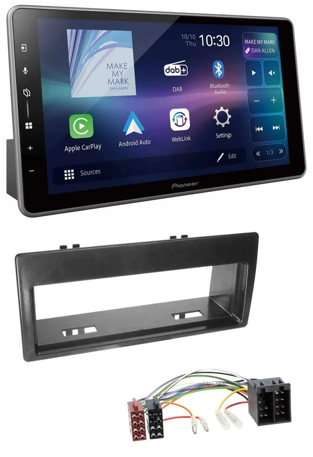 Pioneer Bluetooth USB DAB MP3 Autoradio für Citroen Xantia (1999-2003)