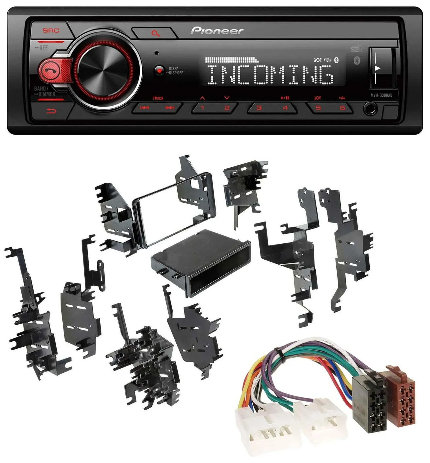 Pioneer Bluetooth USB DAB MP3 Autoradio für Toyota Highlander MR2 Sequoia Yaris