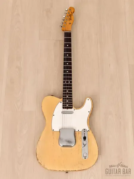 Электрогитара Fender Telecaster Vintage Olympic White USA 1966 w/Case