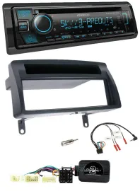 Kenwood Bluetooth USB CD Lenkrad DAB Autoradio für Toyota Corolla E12 2001-2007