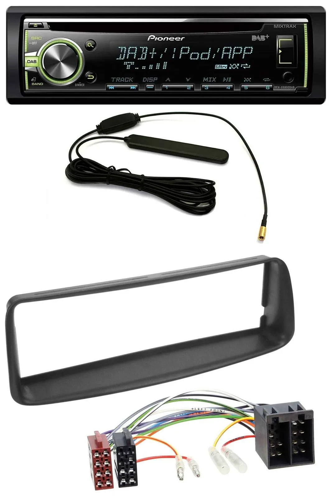 Автомагнитола для Peugeot 206 (с 1998) Pioneer MP3 USB CD DAB AUX