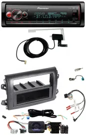 Pioneer Bluetooth DAB USB Lenkrad Autoradio für Fiat Ducato Serie 8 ab 2021