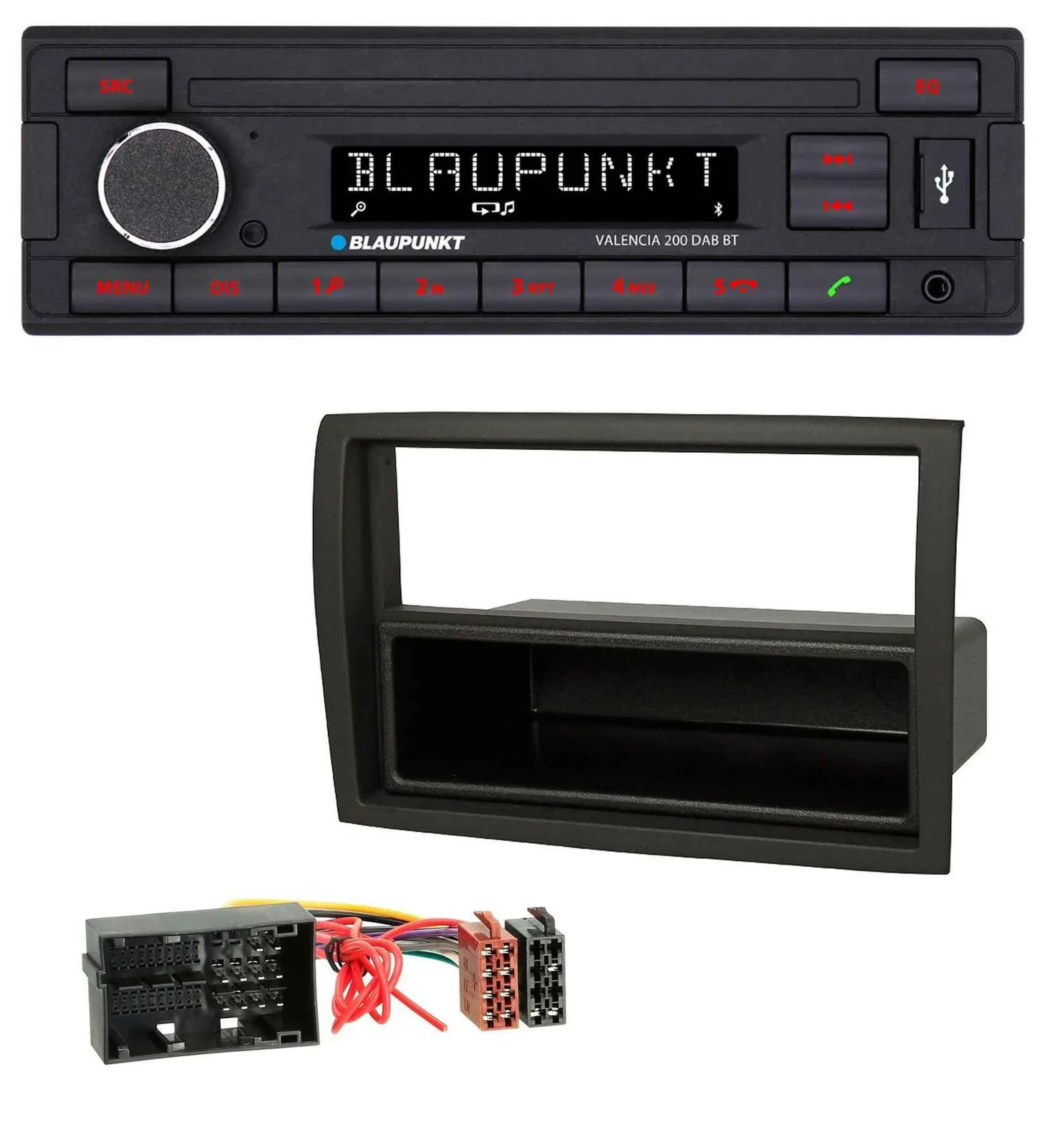 Blaupunkt DAB MP3 Bluetooth USB Autoradio für Fiat Ducato Citroen Jumper Peugeot