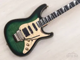 1988 Ibanez ID120 Dyuke-1 SSH Superstrat Flame Top w/ Edge Tremolo