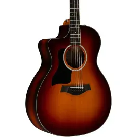 Taylor 214ce-K Plus Grand Auditorium Left-Handed A/E Guitar Shaded Edge Burst