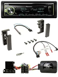 Pioneer DAB USB MP3 Lenkrad CD Autoradio für Audi A2 A3 A4 A6 1999-2000