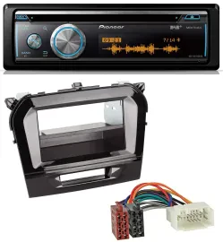 Pioneer MP3 DAB USB CD Bluetooth Autoradio für Suzuki Vitara (ab 2015)