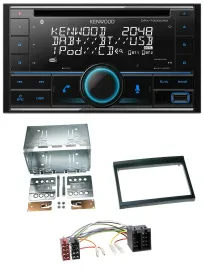 Kenwood CD 2DIN DAB USB MP3 Bluetooth Autoradio für Porsche 911, 996 (97-06)