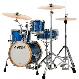 Б/У Ударная установка Sonor AQX Micro (набор, 4 шт.) Blue Ocean Sparkle