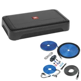 JBL Club A754 400W RMS Class-H Compact 4-Channel Amplifier w/ Amp Kit