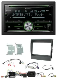 Pioneer Bluetooth Lenkrad DAB 2DIN USB CD Autoradio für Porsche Panamera 2009-20