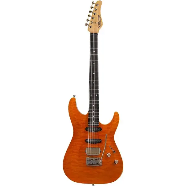 Электрогитара Schecter California Classic Transparent Amber