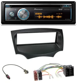 Pioneer MP3 DAB USB CD Bluetooth Autoradio für Ford Ka (RU8, ab 2008)