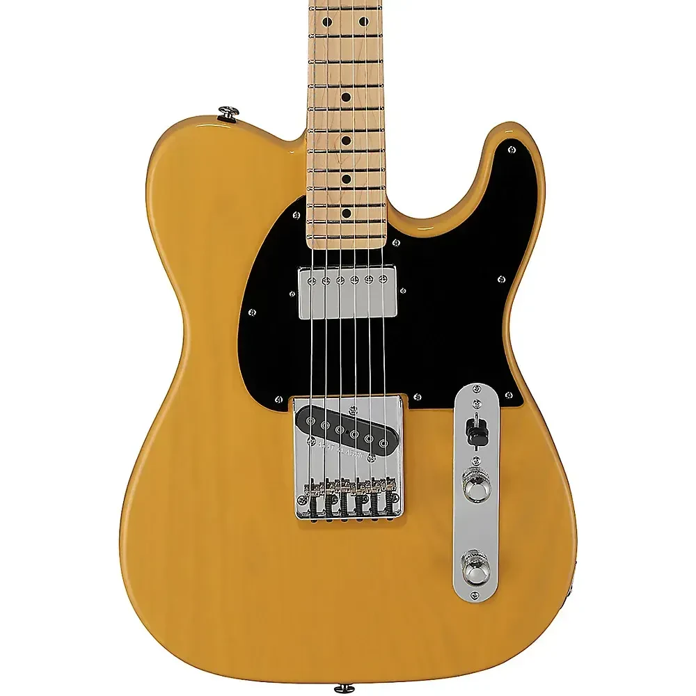 G&L Fullerton Deluxe ASAT Classic Bluesboy Maple Fretboard Guitar Butterscotch