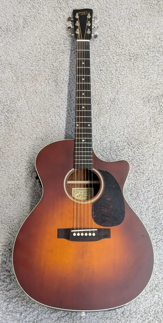 Электроакустическая гитара Recording King RGA-16R-CFE5 Road King Grand Auditorium Natural Open Pore Sunburst