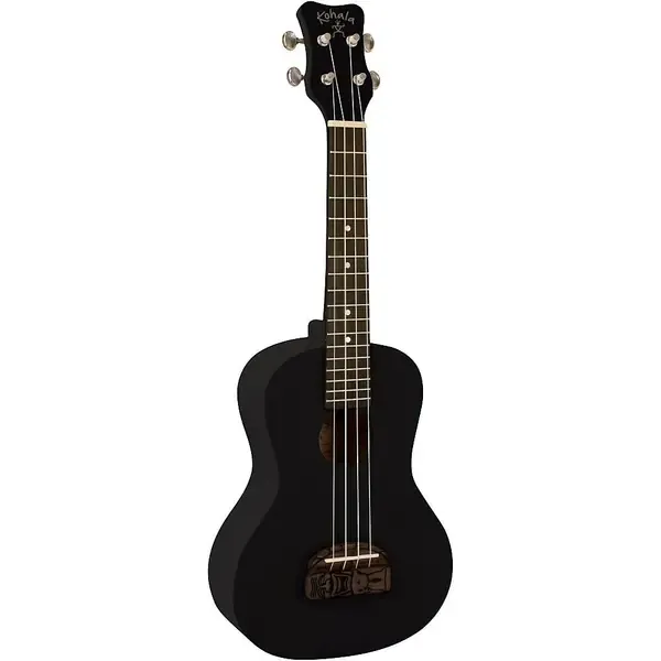 Укулеле Kohala Tiki Concert Ukulele Black