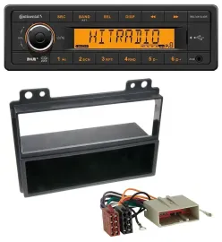 Continental 1DIN DAB MP3 AUX USB Autoradio für Ford Fiesta 03-05 Fusion 02-05