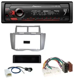 Pioneer MP3 USB DAB Bluetooth Autoradio für Toyota Yaris (2007-2011)
