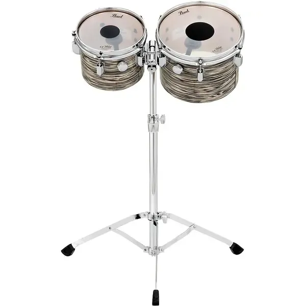 Pearl President Series Deluxe Concert Tom Set w/Double Tom Stand Desert Ripple