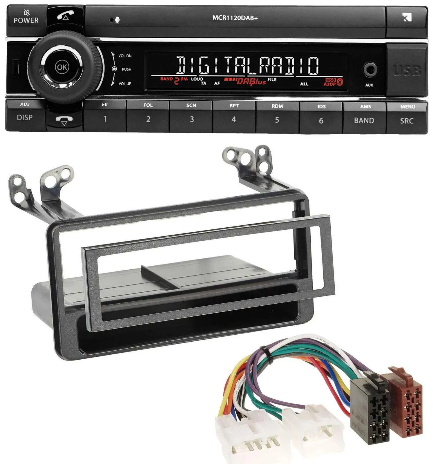 Автомагнитола для Toyota Avensis/Verso/Celica Kienzle Bluetooth MP3 USB DAB