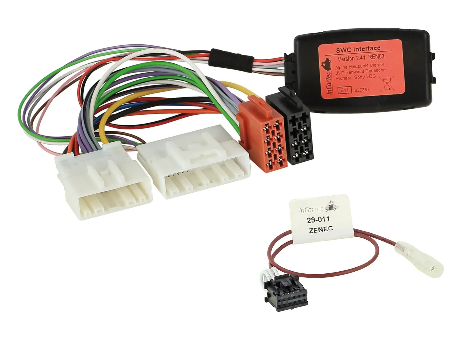 ACV Lenkradadapter für Fiat Nissan Renault Opel 20/32 Pin Zenec 42-1215-407