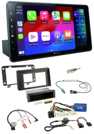 Pioneer Bluetooth DAB Lenkrad USB Autoradio für Dacia Duster ab 2021