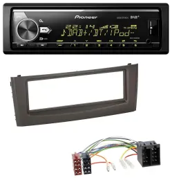 Pioneer Bluetooth USB DAB MP3 Autoradio für Fiat Grande Punto Punto ab 05 schwar
