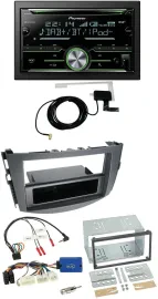 Автомагнитола для Toyota RAV4 (с 2011) Pioneer 2DIN, CD, USB, Bluetooth, DAB, совместима с кнопками на руле