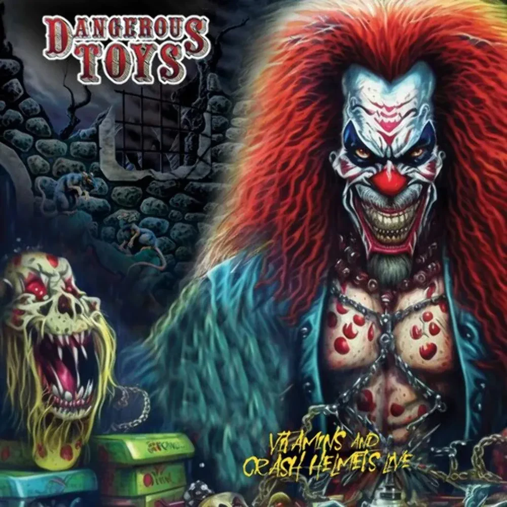 Виниловая пластинка Dangerous Toys – Vitamins & Crash Helmets Live (1999) Sealed