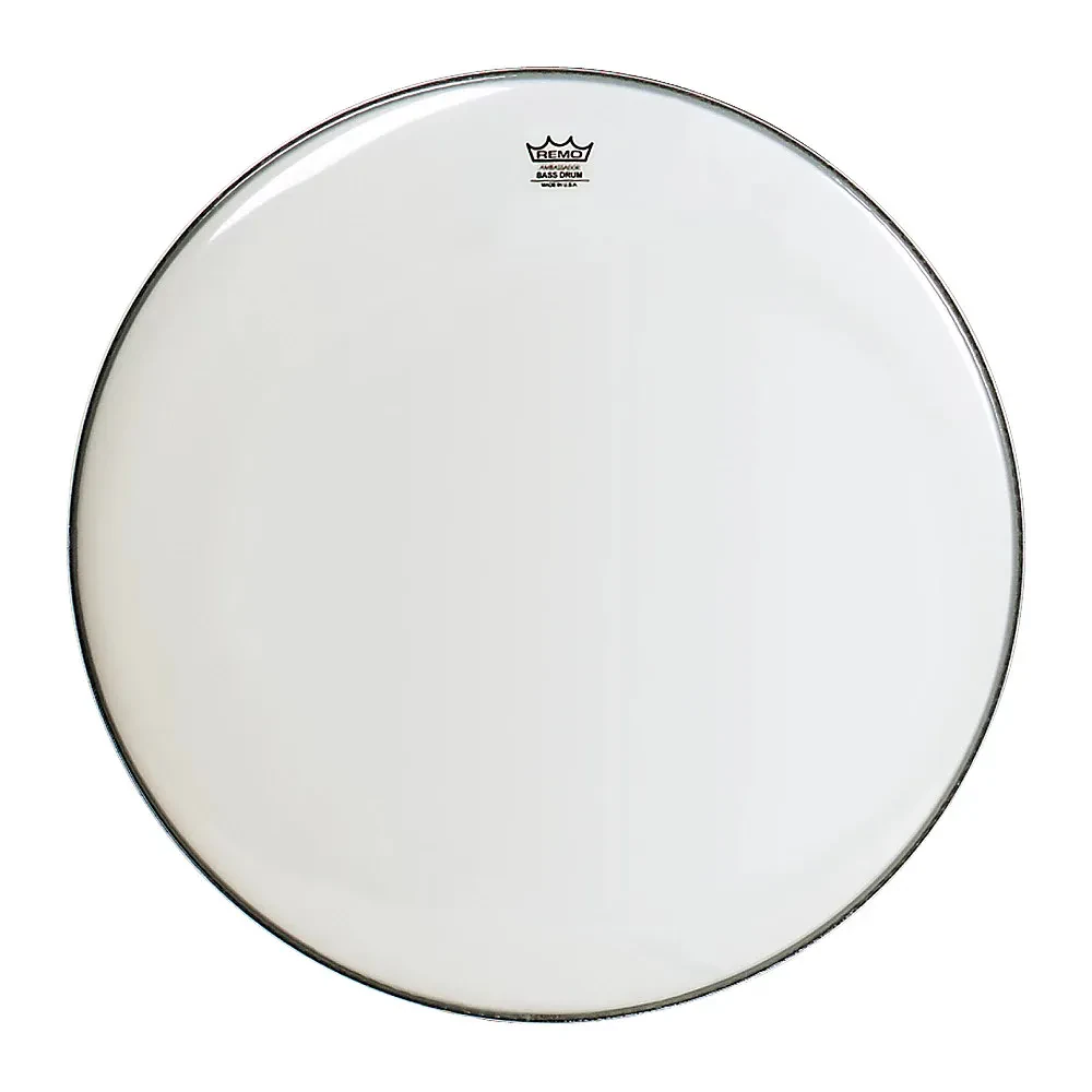 Пластик для бас-барабана Remo Smooth White Ambassador 40"
