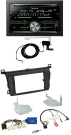 Pioneer CD USB Lenkrad Bluetooth 2DIN DAB Autoradio für Toyota RAV 4 ab 2013