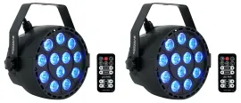 Светодиодный прибор Rockville RockPAR TRI LED RGB Compact (пара)