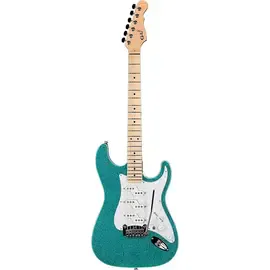 Электрогитара G&L GC Limited-Edition USA Comanche Electric Guitar Turquoise Flake