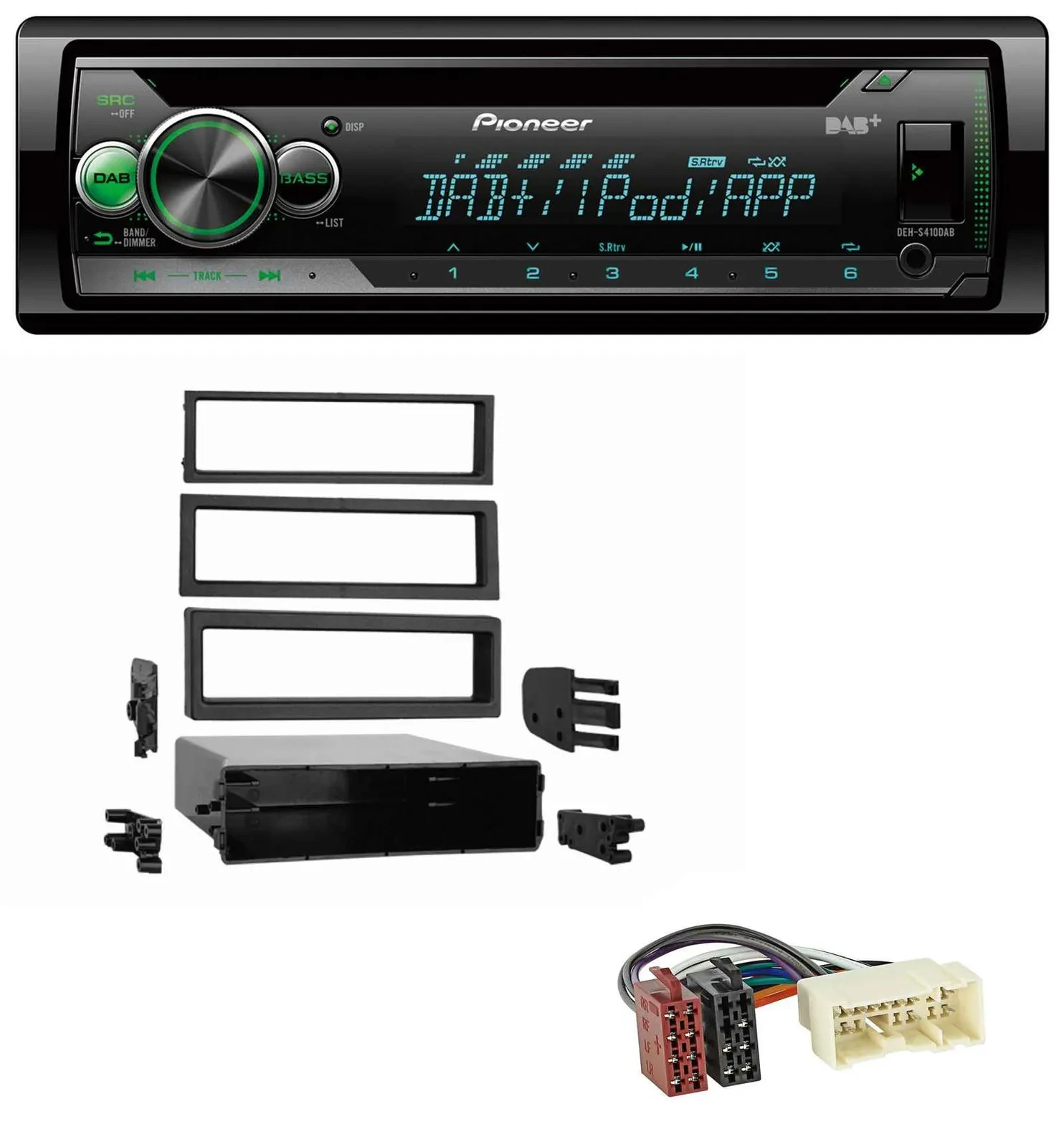 Автомагнитола для Nissan Xterra (2000–2004) Pioneer USB MP3 DAB AUX CD