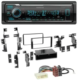 Автомагнитола для Nissan Quest, Rogue (с 2011), Titan (с 2013) Kenwood Bluetooth DAB USB MP3