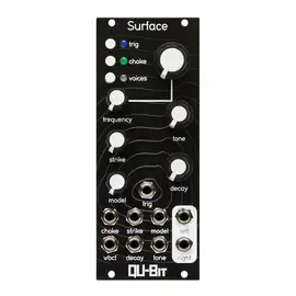 Модульный студийный синтезатор Qu-Bit Surface Multi-Timbral Physical Modeling Voice Eurorack Synth Module