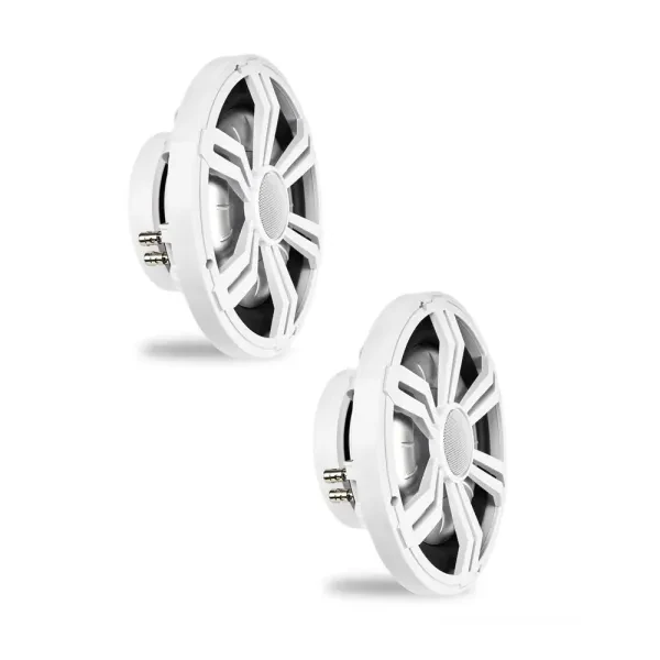 Belva BMSS10RW | Two 10" Shallow Marine Subwoofers w/ RGB Lights
