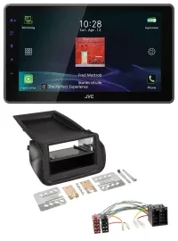 Автомагнитола для FIAT Fiorino (с 2008) JVC DAB, Bluetooth, USB, MP3