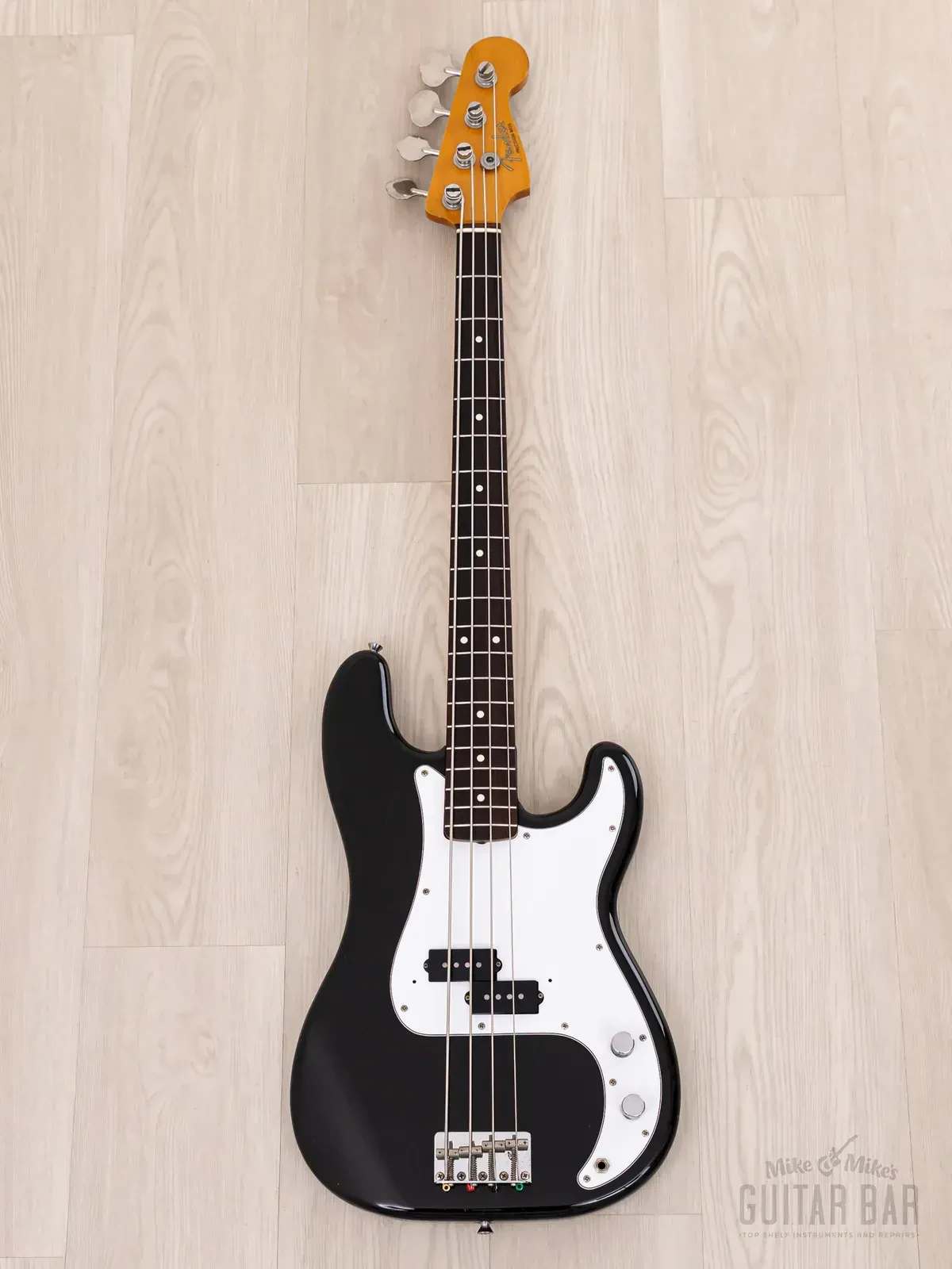 Бас-гитара Fender Precision Bass 1962 Vintage Reissue PB62-55 P Black w/gigbag Japan 1988
