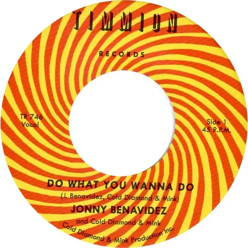 Виниловая пластинка Jonny Benavidez - Do What You Wanna Do [New 7" Vinyl]