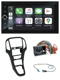 Blaupunkt 2DIN Bluetooth DAB USB DVD MP3 Autoradio für Opel Astra J ab 12/09 Per