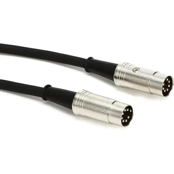 Midi-кабель Fender 7-Pin Replacement Din Footswitch Cable Black 6.4 м