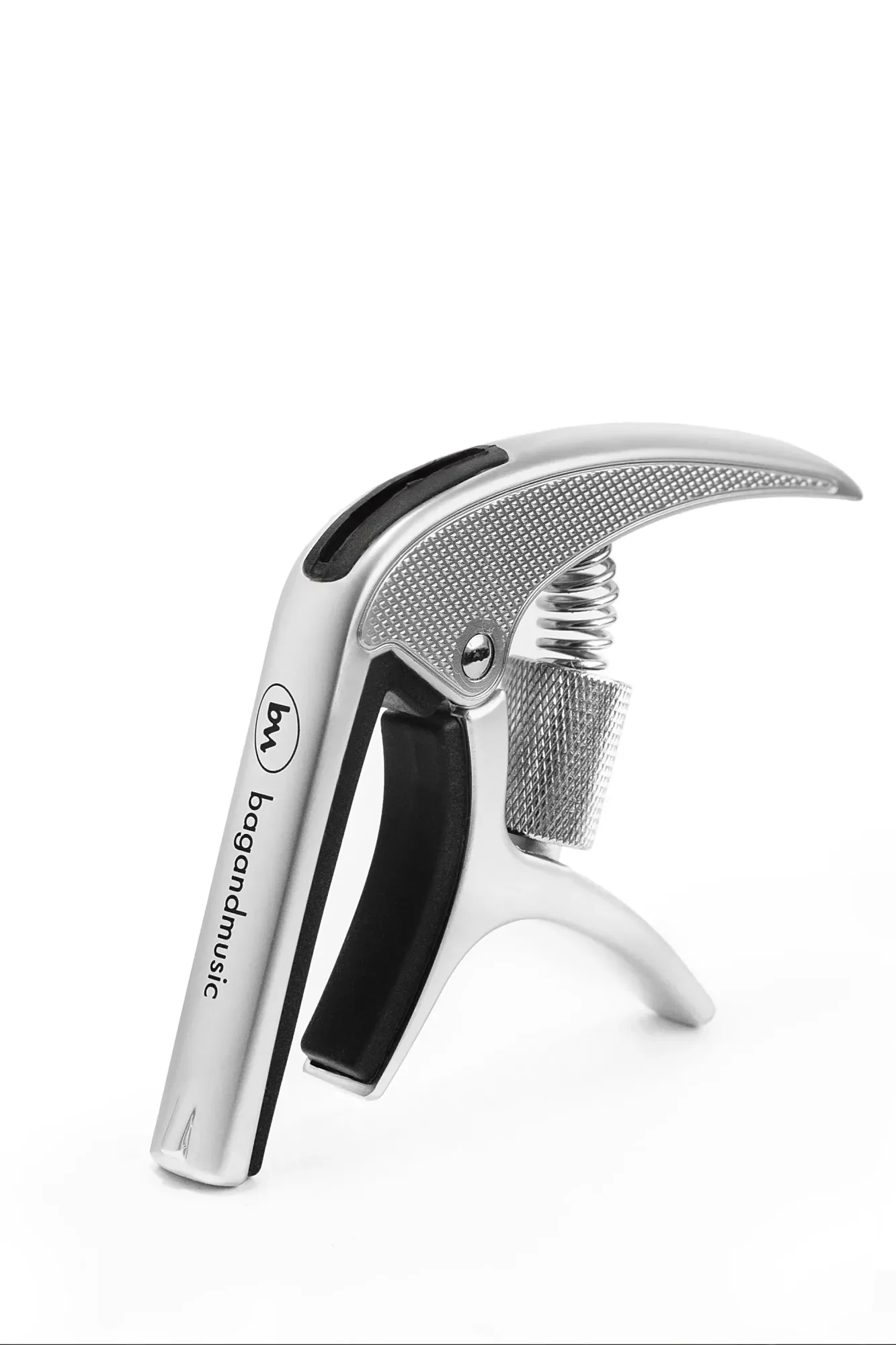 Каподастр bagandmusic AKSS02 Silver с чехлом